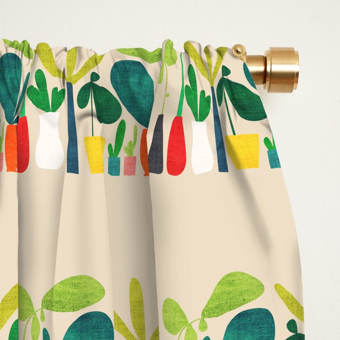 Greens Window Curtain Gallery Image 2