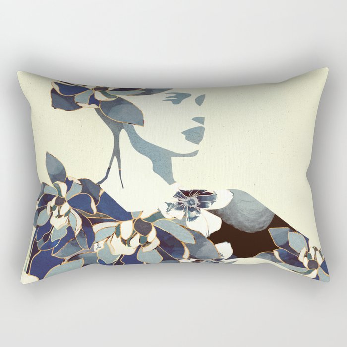 Inner Beauty II Rectangular Pillow Gallery Image 1