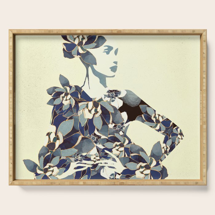 Inner Beauty II Serving Tray Gallery Image 1