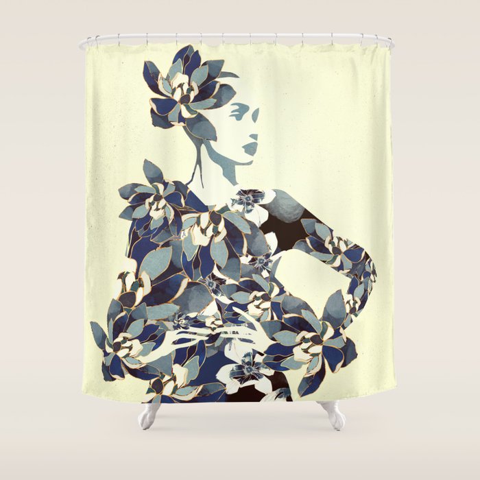 Inner Beauty II Shower Curtain Gallery Image 1