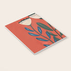 Terracotta Folk Blooms Notebook Gallery Image 3