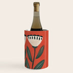 Terracotta Folk Blooms Wine Chiller Gallery Image 3