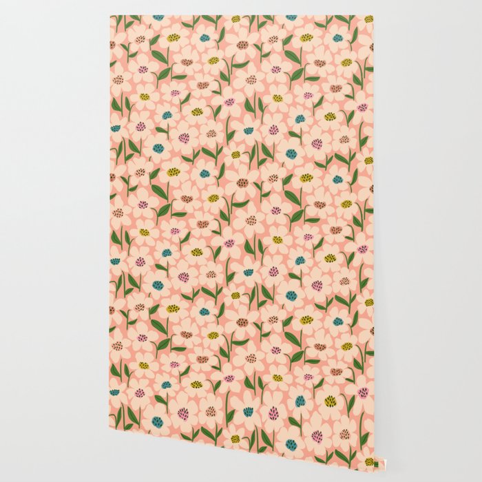 Blossom - Color fun Peach Wallpaper Gallery Image 2