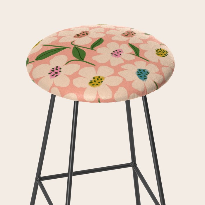 Blossom - Color fun Peach Stool Gallery Image 2