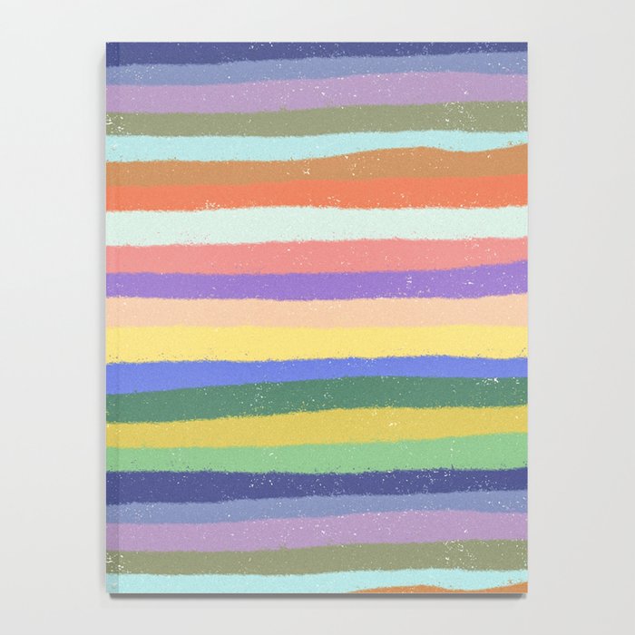 Bright stripes Notebook Gallery Image 4