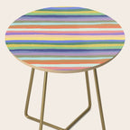 Bright stripes Side Table Gallery Image 2