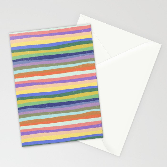 Bright stripes Stationery Card Gallery Image 2