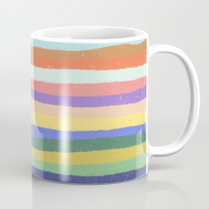 Bright stripes Coffee Mug Gallery Image 1