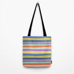 Bright stripes Tote Bag Gallery Image 2