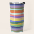 Bright stripes Travel Mug Gallery Image 2