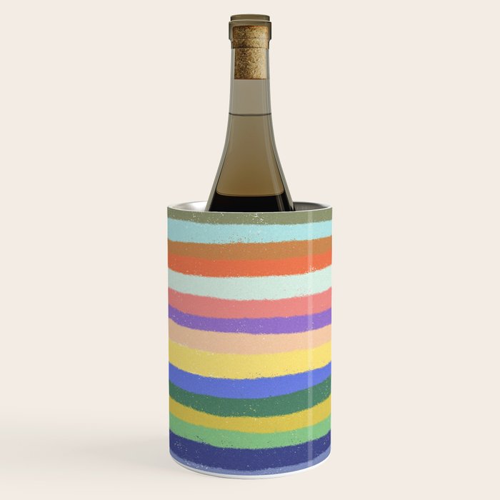 Bright stripes Wine Chiller Gallery Image 1