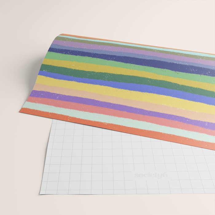 Bright stripes Wrapping Paper Gallery Image 2