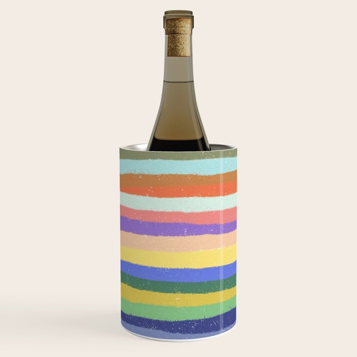 Bright stripes Wine Chiller Gallery Image 2