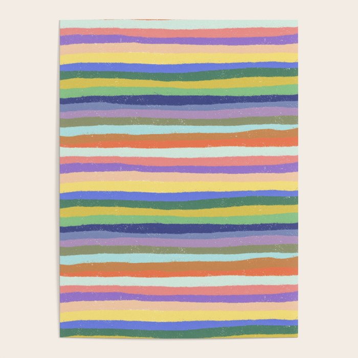 Bright stripes Poster Gallery Image 4
