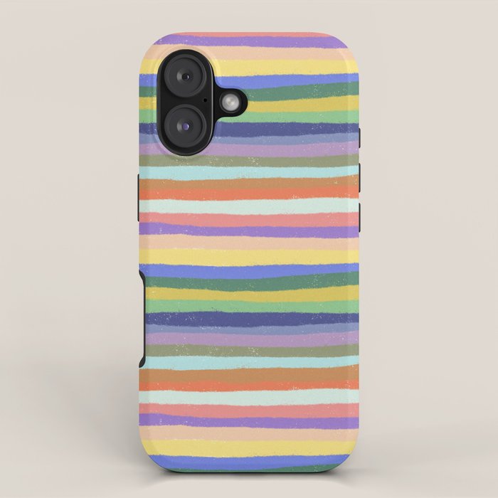 Bright stripes iPhone Case Gallery Image 1