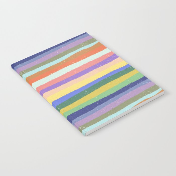 Bright stripes Notebook Gallery Image 2