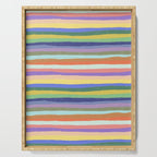 Bright stripes Serving Tray Gallery Image 1
