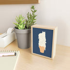 Cat ice cream 2024 Mini Art Print Gallery Image 2