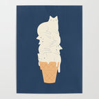 Cat ice cream 2024 Poster Gallery Image 4