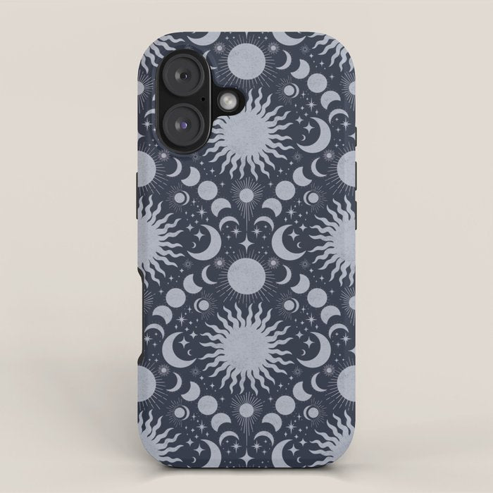Tarot Celestial Indigo iPhone Case Gallery Image 1
