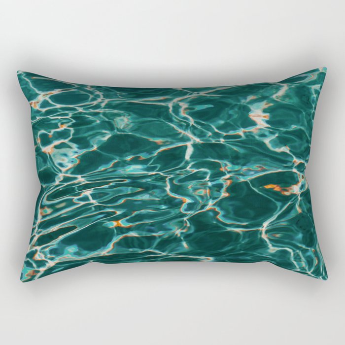 Natatorium #3 Rectangular Pillow Gallery Image 2