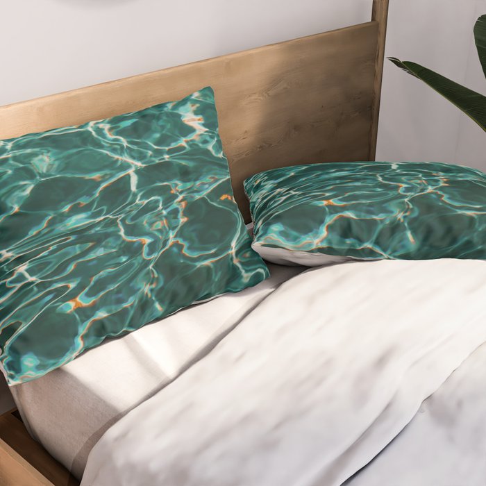 Natatorium #3 Pillow Sham Gallery Image 2