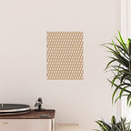 Minimalist Geometric Check Pattern Poster Gallery Image 2
