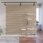 Minimalist Geometric Check Pattern Wall Mural Gallery Image 1