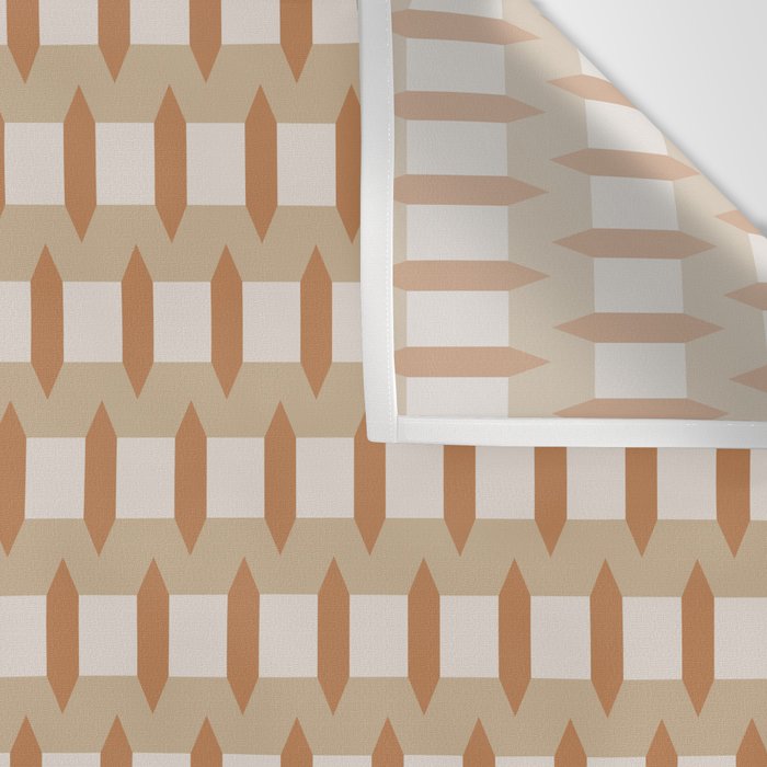Minimalist Geometric Check Pattern Wall Tapestry Gallery Image 3