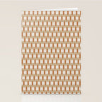 Minimalist Geometric Check Pattern Stationery Card Gallery Image 2