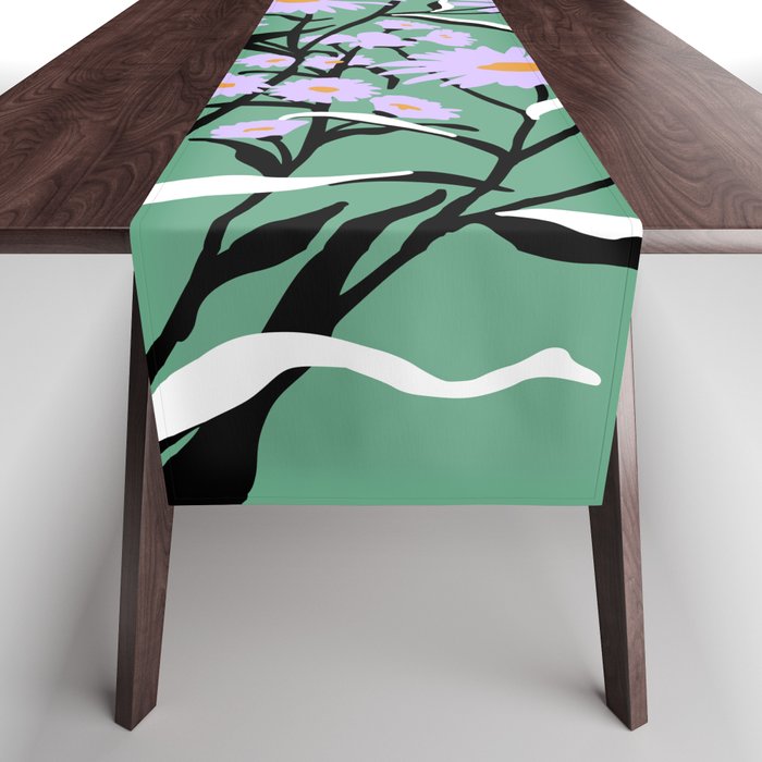 Flower Market Rome Table Runner Gallery Image 1