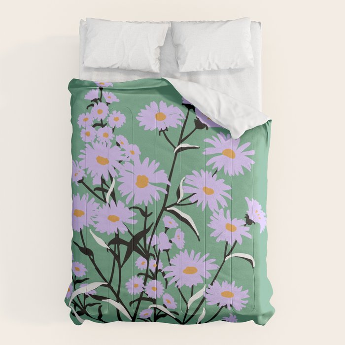 Flower Market Rome Comforter Gallery Image 1