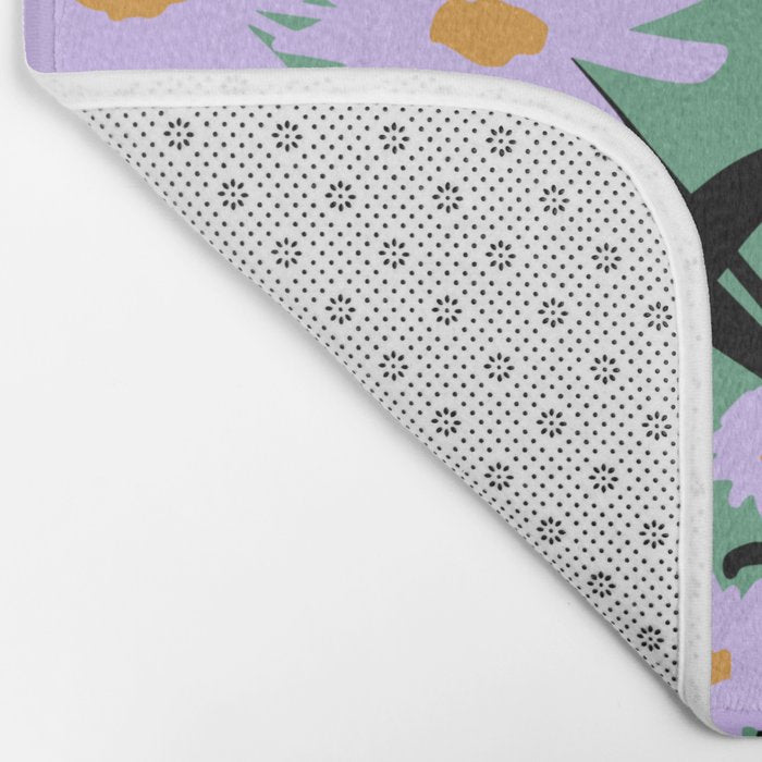 Flower Market Rome Bath Mat Gallery Image 2