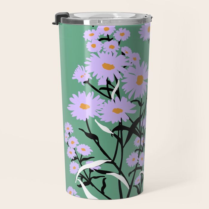 Flower Market Rome Travel Mug Gallery Image 3