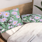 Flower Market Rome Pillow Sham Gallery Image 2