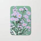Flower Market Rome Bath Mat Gallery Image 1