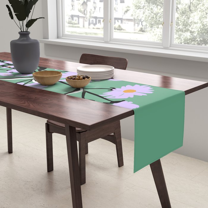 Flower Market Rome Table Runner Gallery Image 2