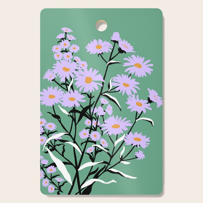 Flower Market Rome Cutting Board Gallery Image 1