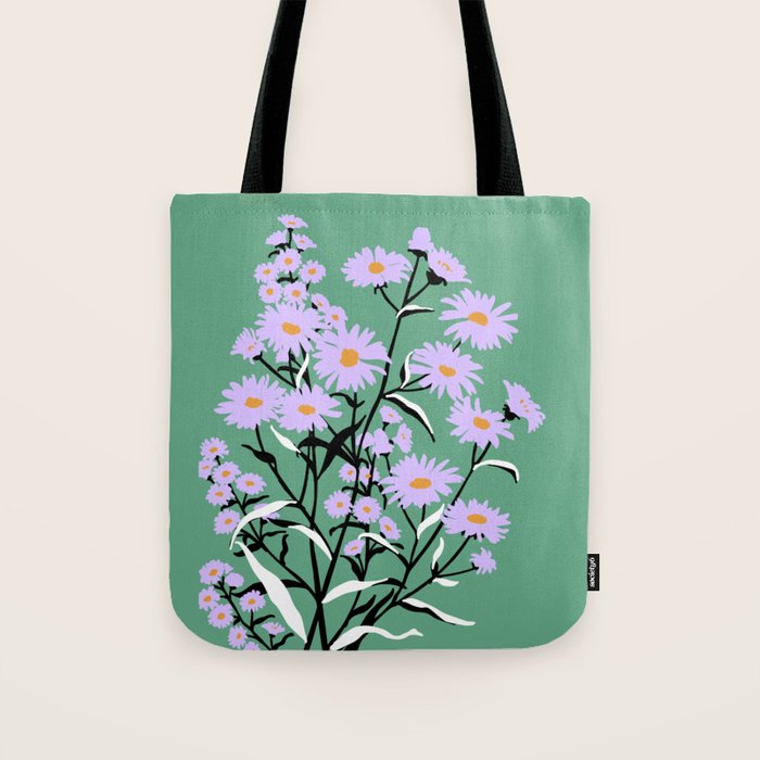 Flower Market Rome Tote Bag Gallery Image 1