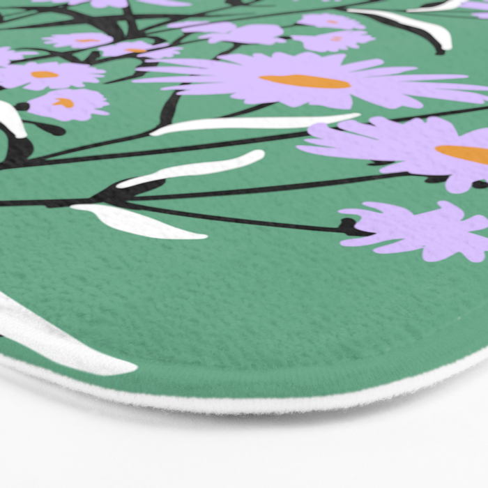 Flower Market Rome Bath Mat Gallery Image 3