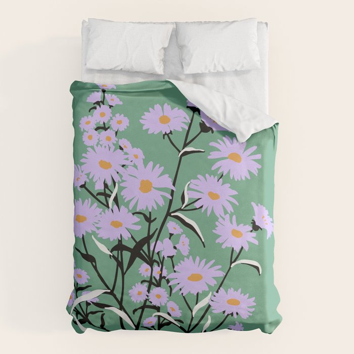 Flower Market Rome Duvet Cover Gallery Image 1