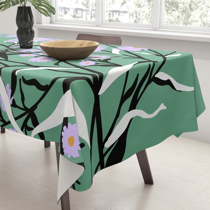 Flower Market Rome Tablecloth Gallery Image 3
