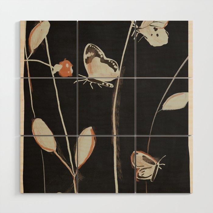 Butterflies Wood Wall Art Gallery Image 1