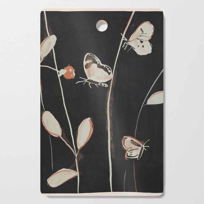 Butterflies Cutting Board Gallery Image 1