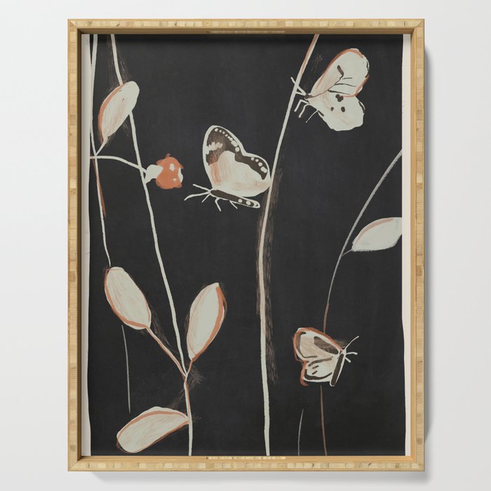 Butterflies Serving Tray Gallery Image 1