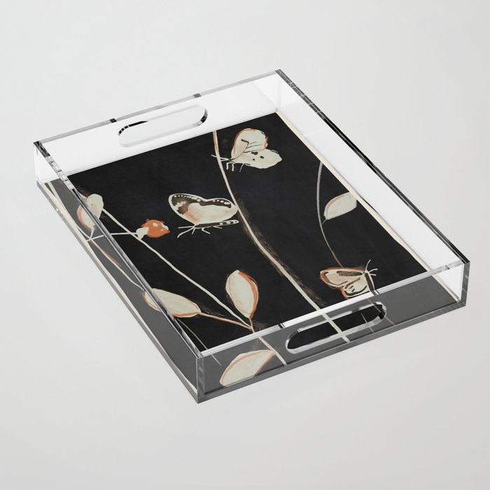 Butterflies Acrylic Tray Gallery Image 1