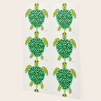 Sea Turtle - Green Palette Wallpaper Gallery Image 2