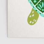 Sea Turtle - Green Palette Poster Gallery Image 3