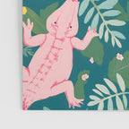 Party Gators (Warning - Pink Crocodiles Swim Here!) Poster Gallery Image 3