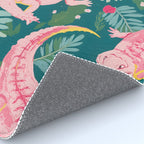 Party Gators (Warning - Pink Crocodiles Swim Here!) Rug Gallery Image 4